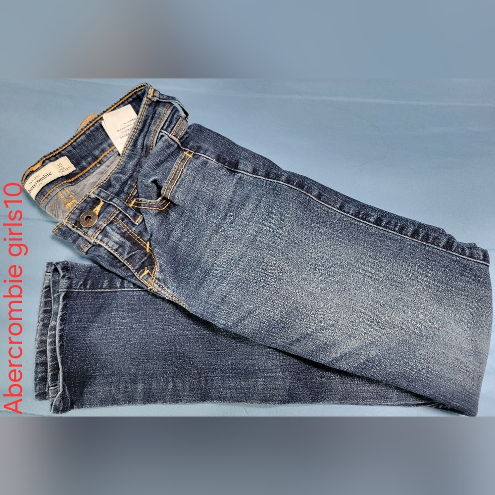 abercrombie kids Girls' Medium Blue Jeans